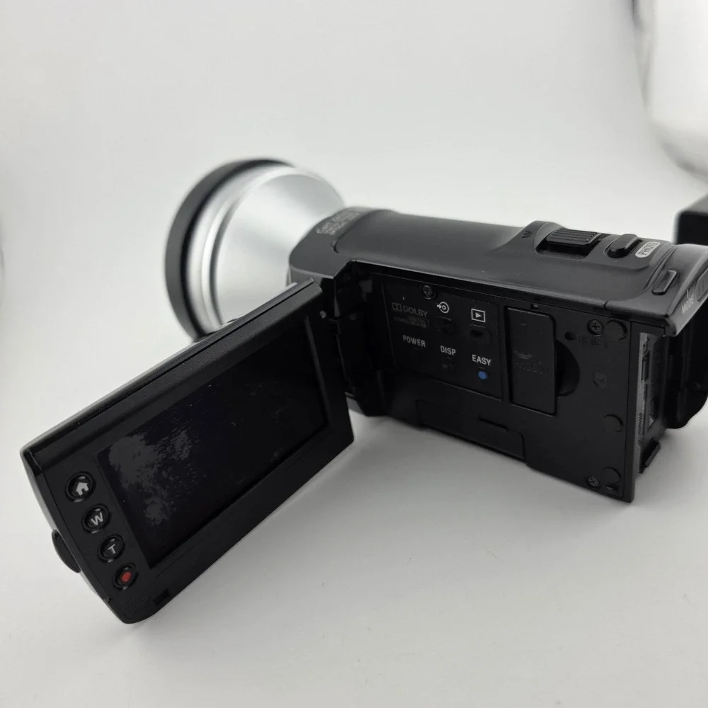 Sony Handycam HDR-CX100 HD Camcorder VCL-HA07A Lens Maximal Power Battery Tested